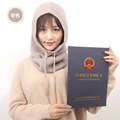 Mode à la mode tricoté hiver chapeau <span class=keywords><strong>femme</strong></span> automne automne hiver tricoté écharpe chapeau femmes épaissi garder au chaud Ski masque <span class=keywords><strong>cagoule</strong></span> chapeau - Product Image 6