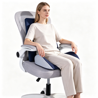 Coussin de siège en mousse à mémoire de forme Butterfly Hollow, soutien lombaire, soulagement de la pression du coccyx, ergonomique, lavable, vente en gros