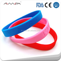 Ensemble de bracelet en silicone imperméable personnalisé avec logo AI-MICH et carnet A5 pour cadeaux promotionnels d'événements d'entreprise