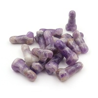 Cristales Naturales de 30 mm, Piedra Curativa, Cristal de Cuarzo Tallado a Mano, Gema, Artesanía, Energía Espiritual, Colección, Decoración del Hogar