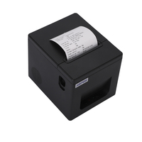 Impresora Térmica de Recibos de 250 mm/s y 80 mm con Cortador Automático, USB, LAN, BT, Multi Idioma, Controladores para Windows/Ubuntu/Linux/MAC, Descarga de Logotipo