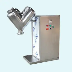 Mezclador industrial de polvo seco, máquina mezcladora pequeña de uso en laboratorio, Tipo V