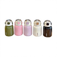 Gourde isotherme pour bébé en acier inoxydable 316, grande capacité, portable pour l'extérieur, haut de gamme, avec couvercle à ouverture rapide et paille, idéale pour les cadeaux promotionnels