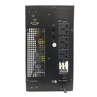 UPS de Alta Calidad MAXI Monofásico 220V 3KVA/2700W, Sistema de Alimentación Ininterrumpida de Alta Frecuencia con 6 Baterías de Plomo-Ácido Integradas de 72VDC
