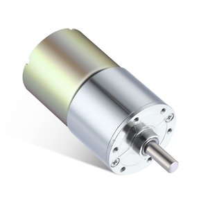 Moteur à engrenages CC 12V 5 tr/min, diamètre 37 mm, fixation par bride, micro-moteur électrique à aimant permanent et balais - Product Image 5