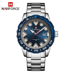 Reloj NaviFORCE 9178 de Lujo con Movimiento de Cuarzo para Hombre, Relojes de Pulsera Elegantes de Acero, Relogio Masculino Naviforce - Product Image 1