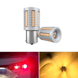 12-24v White Yellow Red Auto Led <b>Light</b> <b>Bulb</b> 1156 T20 T25 <b>Bulb</b> <b>Socket</b> 45smd 3030 Led <b>Bulb</b> for Car Interior - Product Image 3