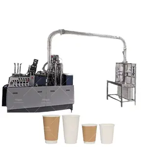 Bekermachine Productiemachines Koffiepapier Volautomatisch Wegwerp Pakistan Plastic Bekermachine Kalkoen