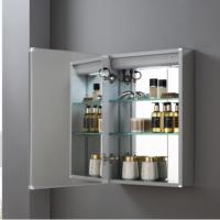 Moderno Gabinete de Baño con Espejo LED Rectangular, Pantalla Táctil, Bluetooth, Antivaho, IP54, Impermeable, de Aluminio y Vidrio, para Montar en la Pared