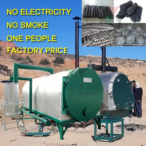 Máquina para Hacer Carbón de Leña, Equipo de Producción de Carbón Vegetal, Briquetas de Carbón de Aserrín, Horno de Carbonización - Product Image 3