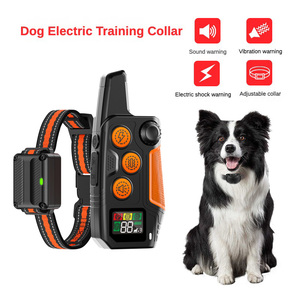 <span class=keywords><strong>Collar</strong></span> de Adiestramiento para Perros Recargable e Impermeable con <span class=keywords><strong>Control</strong></span> Remoto, <span class=keywords><strong>Collar</strong></span> Antiladridos de 7 Palabras Hecho de Plástico - Product Image 3