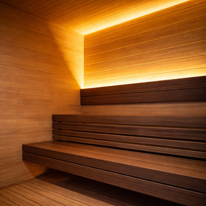 屋外用伝統的な無垢材ドライスチームサウナ室 ポータブル 3～4人用サウナ室 1年間保証 - Product Image 6