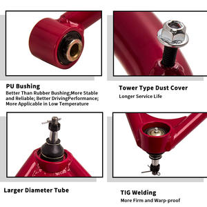 MaXpeedingrods Tubolare UN Arms Regolabile Anteriore Superiore di Controllo Arms per Chevrolet Silverado 1500 Nuovo Corpo 2015 - Product Image 3