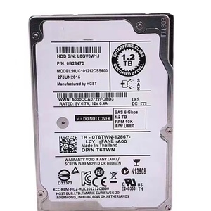 Giá tốt nhất bán buôn D-ELL 1.2TB 10k PRM SAS 12Gbps 2.5 "HDD cho Dell serverhard đĩa bên ngoài - Product Image 2