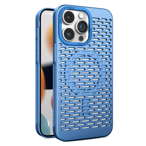 เคสโทรศัพท์โลหะสำหรับ iPhone 15 14 13 12 11, เคสระบายความร้อนด้วยแรงกระแทก - Product Image 1