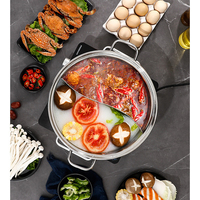 Nouvelle Arrivée 2026 – Ensemble de 3 Ustensiles de Cuisine Antiadhésifs en Acier Inoxydable – Batteries de Cuisine et Chauffe-Plats pour Hot Pot
