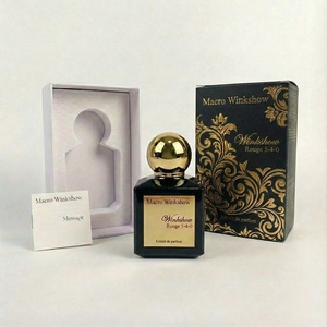 Envío Rápido, Perfume Masculino en Spray de 100 ml, Botella de Vidrio Roja y Blanca de Lujo, Aroma Amaderado Ámbar, Fragancia Duradera, Colonia al por Mayor - Product Image 3