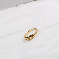 Himmlische Sonne Mond Stern Vintage Boho Statement-Ringe Antik-Inspirierte Horoskop Festival Accessoire Mode-Ringe