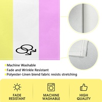 Chemin de table personnalisé arc-en-ciel gay avec motif scintillant, idéal pour la mise en scène de la table de cuisine et la décoration de fêtes à thème maison