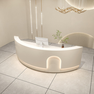 Phong cách hiện đại bàn tiếp tân Thẩm mỹ viện cửa hàng quần áo y tế Thanh Sơn công ty nhà hàng thu ngân quầy tiếp tân - Product Image 2