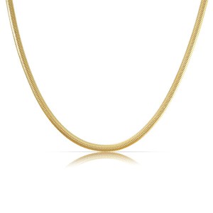 Fashion Waterproof Snake Design Stainless Steel Necklace Gold <strong>Silver</strong> Rose Gold Adjustable Cuban Link <strong>Chain</strong> Gift for Her - Product Image 4