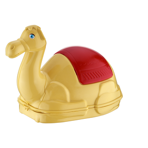 Camel Double Crumb Brush Balayeuse de bureau portable Collecteur de miettes en plastique Nettoyeur manuel Nettoyage de table Rouleaux et brosses à charpie - Product Image 1