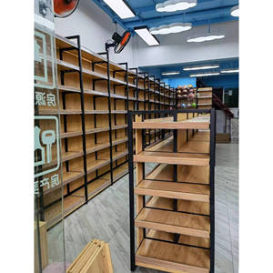 יצרן מדפי עץ חנות כלבו מדפי תצוגה מדפים בסגנון מיניסו - Product Image 4