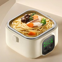 2025 Neues OEM-Design 500ML Smarte Beheizbare Isolierte Reisschüssel Tragbare USB-Aufladbare Automatische Lunchbox 8h Warmhaltefunktion für den Haushalt