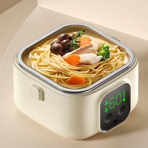 Nouvelle conception OEM 2025 – Bol chauffant intelligent pour bébé 500 ml, boîte à lunch portable rechargeable par USB pour voiture et maison - Product Image 4