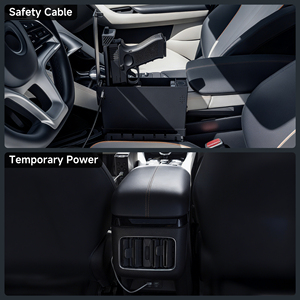 Cassaforte per Auto con Serratura a Impronta Digitale, Password Elettronica e Chiave - Cassetta di Sicurezza Portatile per Armi - Product Image 5