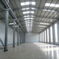 Fournisseur d'usine : Bâtiment d'atelier, entrepôt, ferme en structure acier préfabriquée, design moderne, haute qualité, prix bas