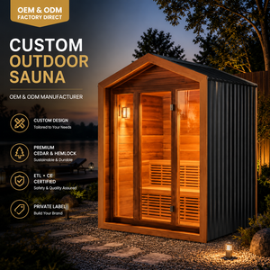 Casa de Madera Moderna de Lujo Personalizada para Exteriores con Vidrio Panorámico para Patio Trasero, Villa, Hotel, Resort - Product Image 1