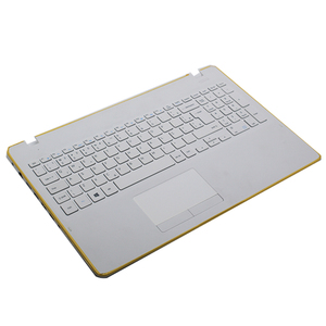 Teclado brasileño para portátil Samsung NP300E5K 300E5K con cubierta blanca para reposamanos, piezas de ordenador - Product Image 2
