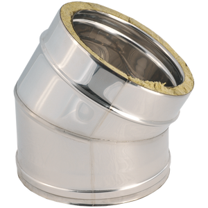 Coudes à double paroi 45° 250/300 mm - Product Image 1