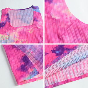 Men's Running Fitness Quick-drying Sleeveless Crew Neck Polyester Vest Loose Breathable Antibacterial <b>Sunscreen</b> Sportswear ODM - Product Image 5