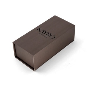 UV Coated Magnetic Flip Rigid Eco-Friendly Biodegradable Gift <b>Box</b> 50ml Perfume Serum <b>Bottle</b> Flat Pack Recyclable Cosmetic - Product Image 2