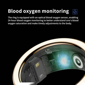 Precio al por mayor Pago Oem Sos Love Gymnastic Smart Praise Rings Sleep Fitness Tracker con cámara para mujeres Último solo R02 - Product Image 2