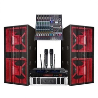 Sistema de Audio Profesional de Largo Alcance con Dos Altavoces de 18 Pulgadas PH-2218; Conjunto de Altavoces de Alta Potencia para Exteriores, Bodas y Bares, 36Hz-20kHz