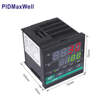 Controlador de Temperatura PID CH702 1/4 DIN con Sintonización Automática, Filtro Digital, Plástico, OEM/ODM Personalizable, 100-240VAC para Moldeo Industrial