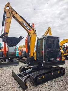 Excavatrices sur chenilles SANY d'occasion certifiées CE avec godet – Mini-excavatrice SANY 60C d'occasion de 6 tonnes provenant de Chine - Product Image 4