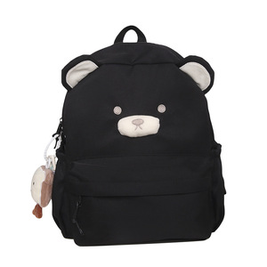 Cute Bear Nylon <b>Backpack</b> 18 In <b>Large</b> Capacity <b>School</b> <b>Backpack</b> For Women - Product Image 5