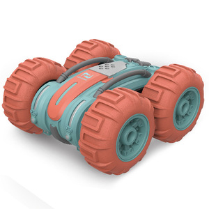 2.4G 4WD controllo Radio elettrico anfibio auto di terra di acqua giocattoli di plastica per ragazzi rotolamento su due lati <span class=keywords><strong>R</strong></span> C acrobazia RC esperto di Tumbler - Product Image 1