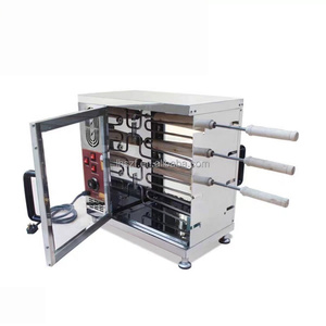Máquina Eléctrica para Hacer Bizcochos de Chimenea, Horno Tostador de Pan de Sobremesa, Parrilla de Repostería Húngara para Uso Doméstico y Comercial - Product Image 4