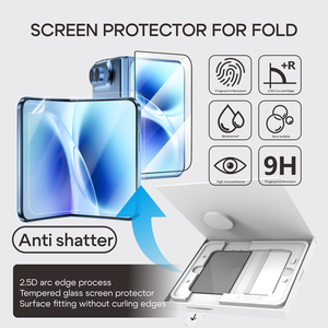 HEYBINGO 28 °   <span class=keywords><strong>Vetro</strong></span> temperato HD per la privacy, kit telaio facile da installare, 0,33 mm anti-impronta, per ufficio, metropolitana, IP18 Ultra - Product Image 6