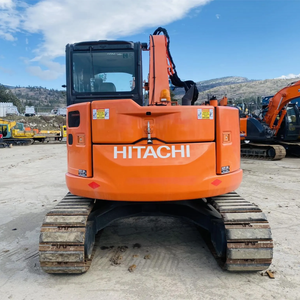 Le fournisseur professionnel a utilisé l'excavatrice Hitachi zx75us disponible maintenant à Changhaï pour des travaux de construction - Product Image 1