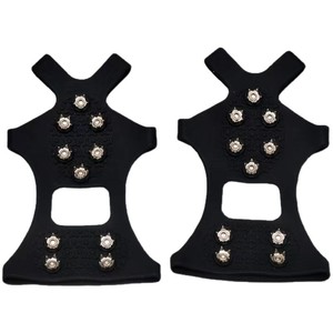Cubrebotas Antideslizantes para Nieve con 10 Dientes para Hombres y Mujeres, Crampones para Escalada en Roca, Accesorios de Senderismo - Product Image 3