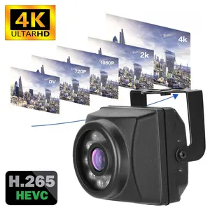 2160P 4K 4MP 5MP 3MP IP66 Wasserdichte Nachtsicht-IR-Schnitt 940nm Minit ype Kleine POE IP IR Nest Cam Überwachungs kamera für den Außenbereich