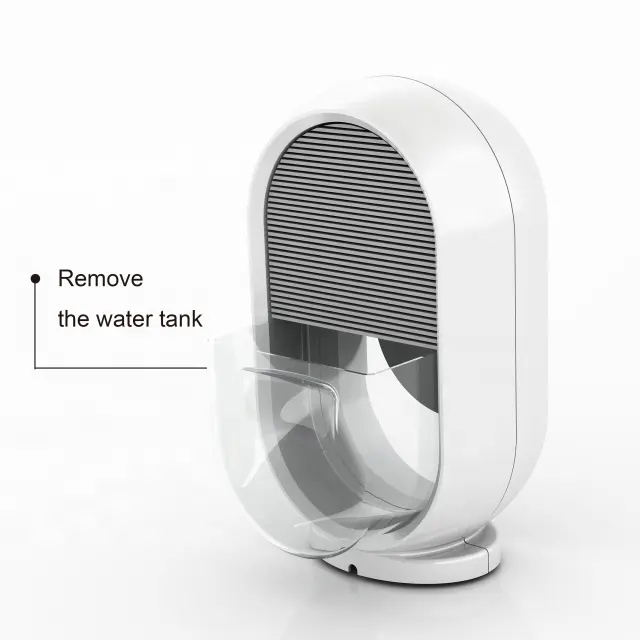 Dehumidifier untuk Rumah, Dehumidifier Hingga 650 Sq. Ft untuk Kelembaban Tinggi Di Ruang Bawah Tanah Kamar Tidur Lemari Kamar Mandi Dapur Kecil Tenang