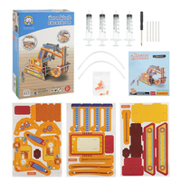 Kit de Construcción de Excavadora Hidráulica EPT, Juguete Educativo STEM, Modelo de Camión de Construcción, Regalo para Niños de 6 Años en Adelante