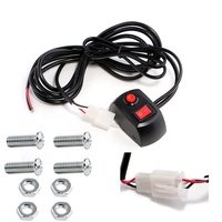 Luz de Advertencia Estroboscópica de Emergencia para Automóvil, Luces LED Intermitentes de Funcionamiento Diurno, 6 LED, 8 Modos de Destello, 12 V